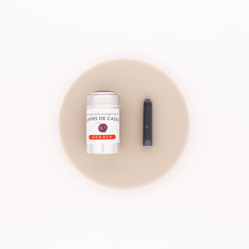 Herbin Larmes de Cassis 6 Ink Cartridges