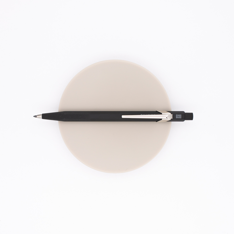 Caran d'Ache Fixpencil Portamine 2 mm con pulsante Nero
