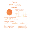Aurora 100th Anniversary Orange Ink Bottle 55 ml Special Edition