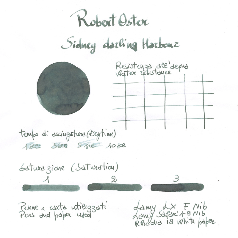 Robert Oster Sydney Darling Harbour Inchiostro 50 ml
