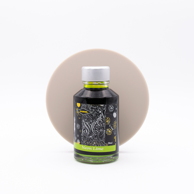Diamine Shimmering Neon Lime Inchiostro 50 ml