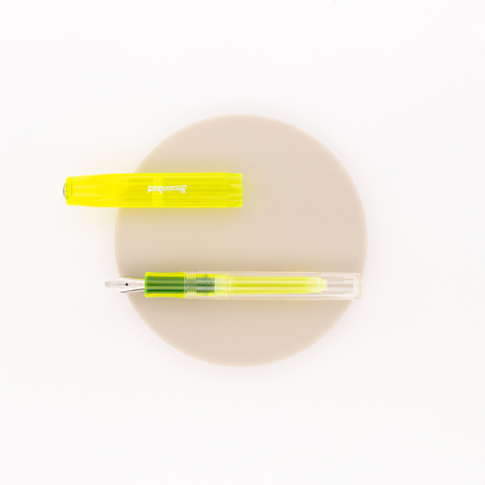Kaweco Glow Highlighter Fountain Pen Set Yellow