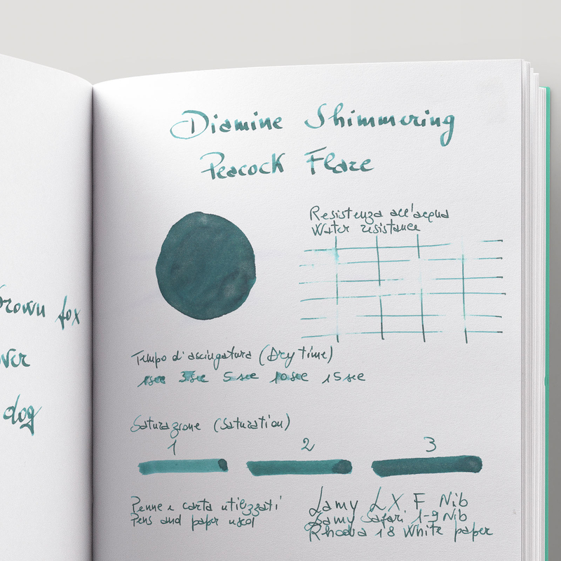 Diamine Shimmering Peacock Flare Inchiostro 50 ml