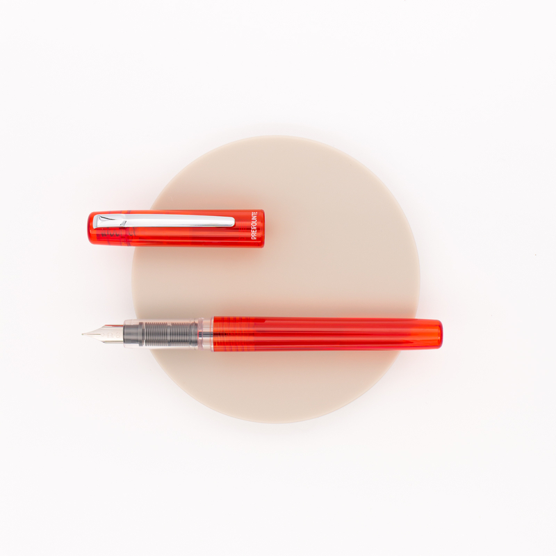Platinum Prefounte Penna Stilografica Vermilion Orange