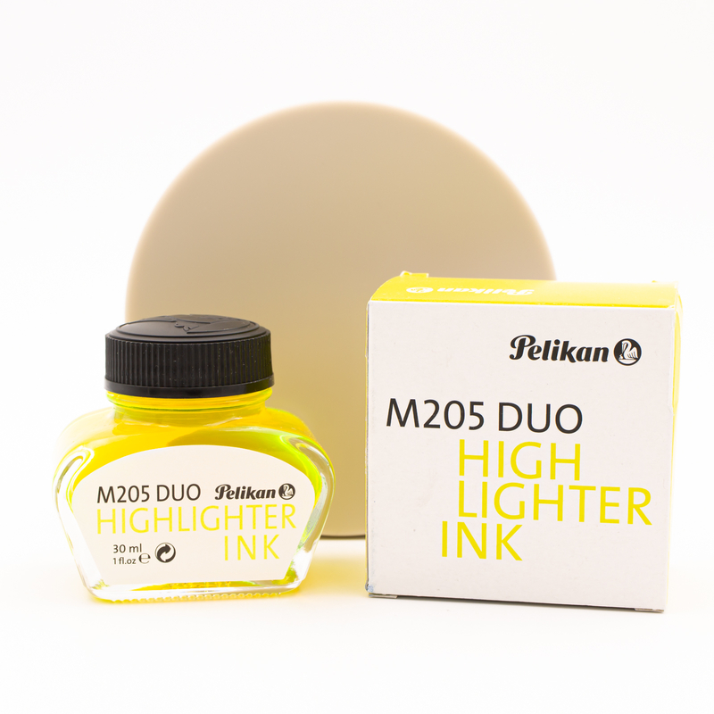 Pelikan M205 Duo Yellow Hightlighter Ink Bottle 30 ml