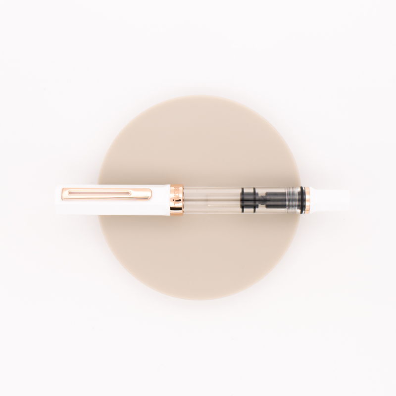 Twsbi Eco Fountain Pen White & Rose Gold