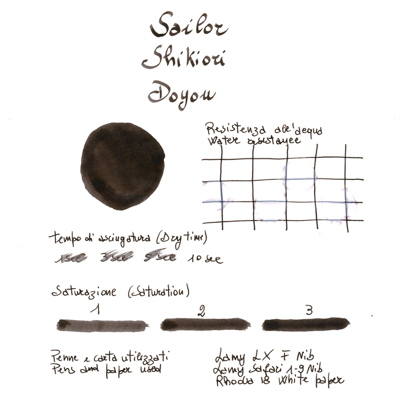 Sailor Shikiori Doyou Ink Bottle 20 ml