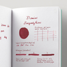 Diamine Flower Burgundy Rose Ink Bottle 30 ml