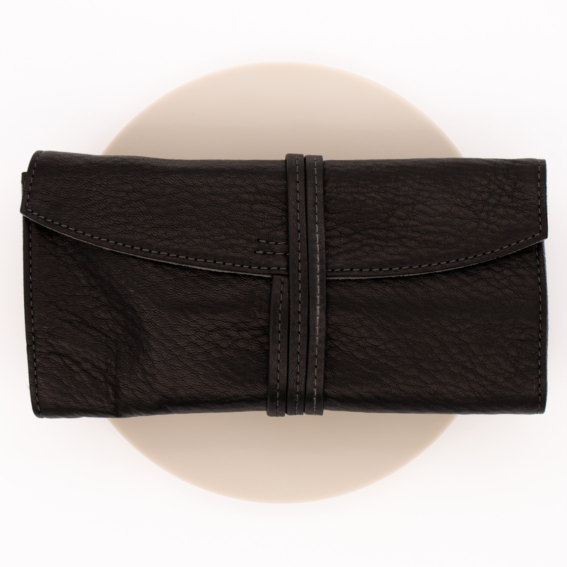 Pilot Pensemble Leather Pen Wrap for 5 Pens Black