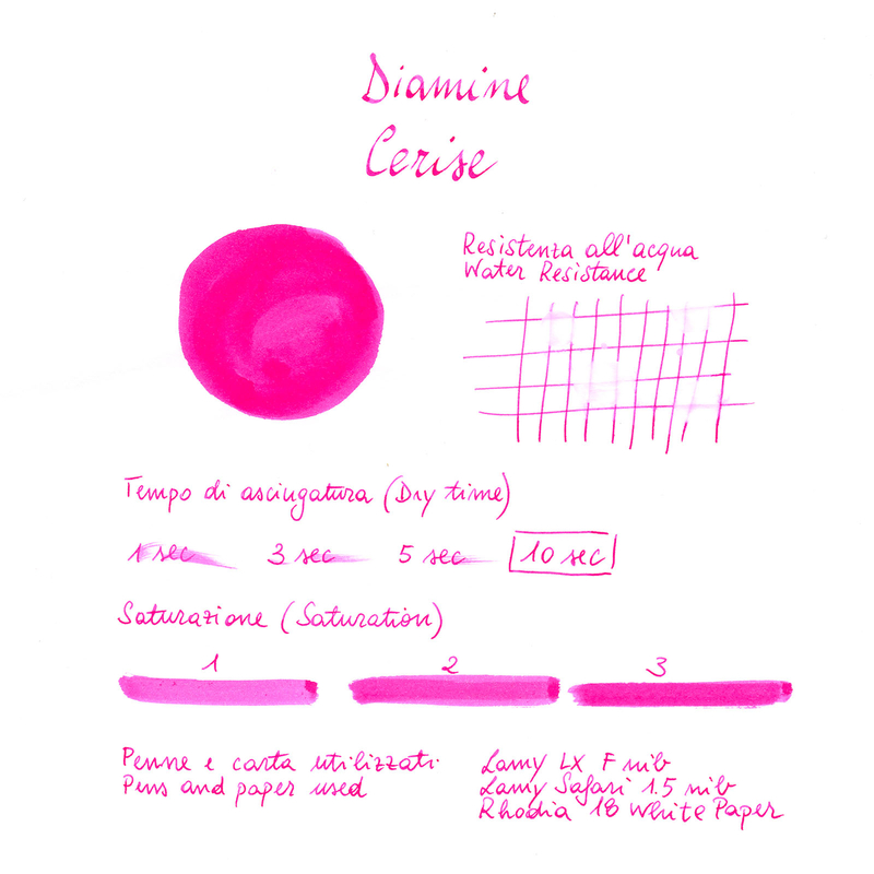 Diamine Cerise Ink Bottle 30 ml