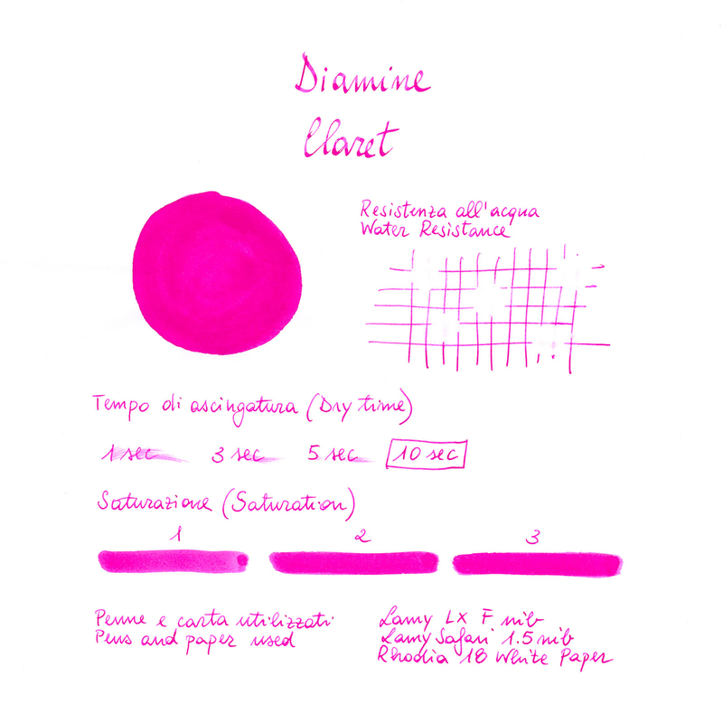 Diamine Claret Ink Bottle 30 ml