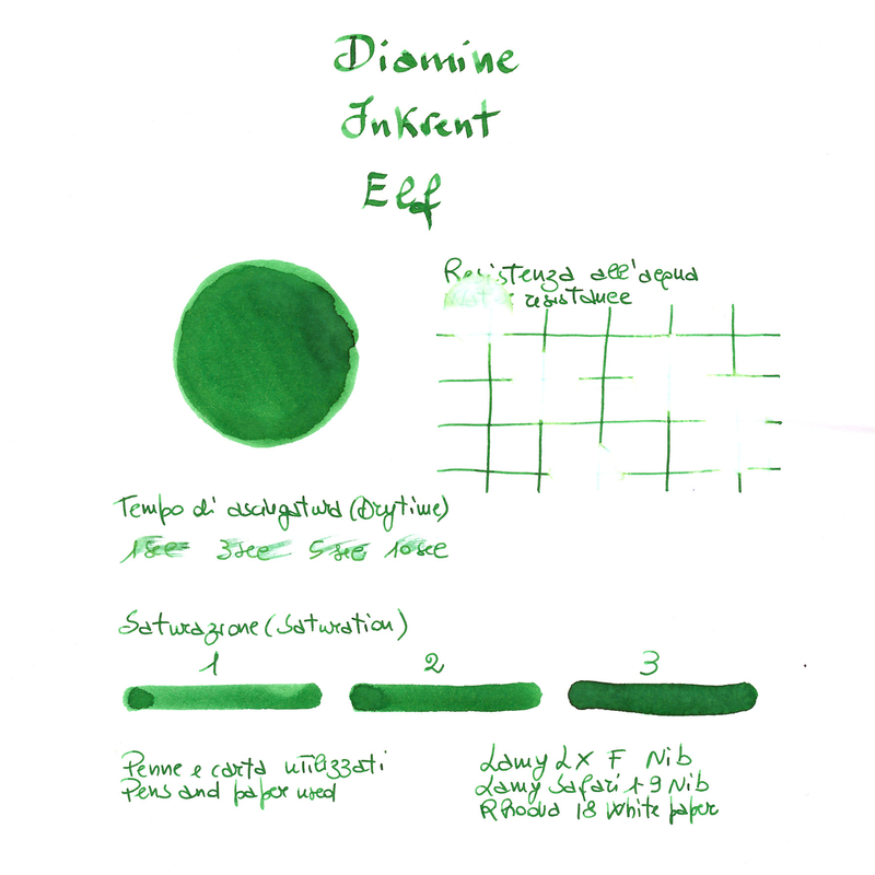Diamine Inkvent Elf Ink Bottle 50 ml Blue Edition