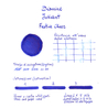 Diamine Inkvent Festive Cheer Ink Bottle 50 ml Blue Edition Sheen