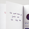 Diamine Inkvent Midnight Hour Inchiostro 50 ml Blue Edition Sheen