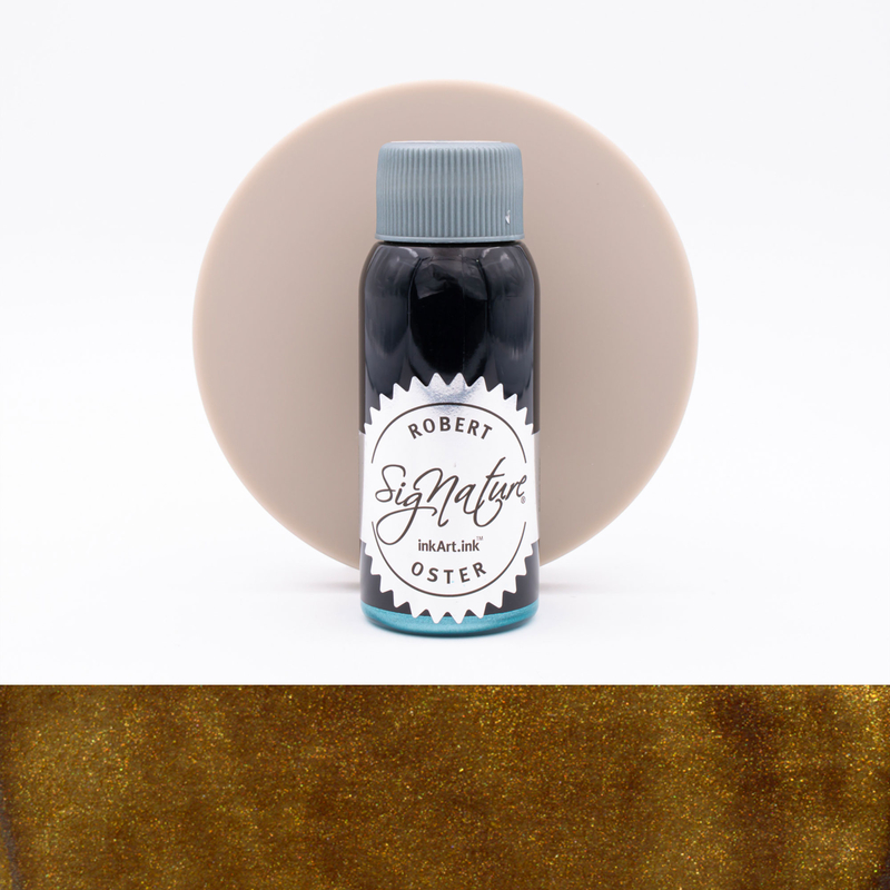 Robert Oster Shake 'N' Shimmy Grun Gilt Inchiostro 50 ml