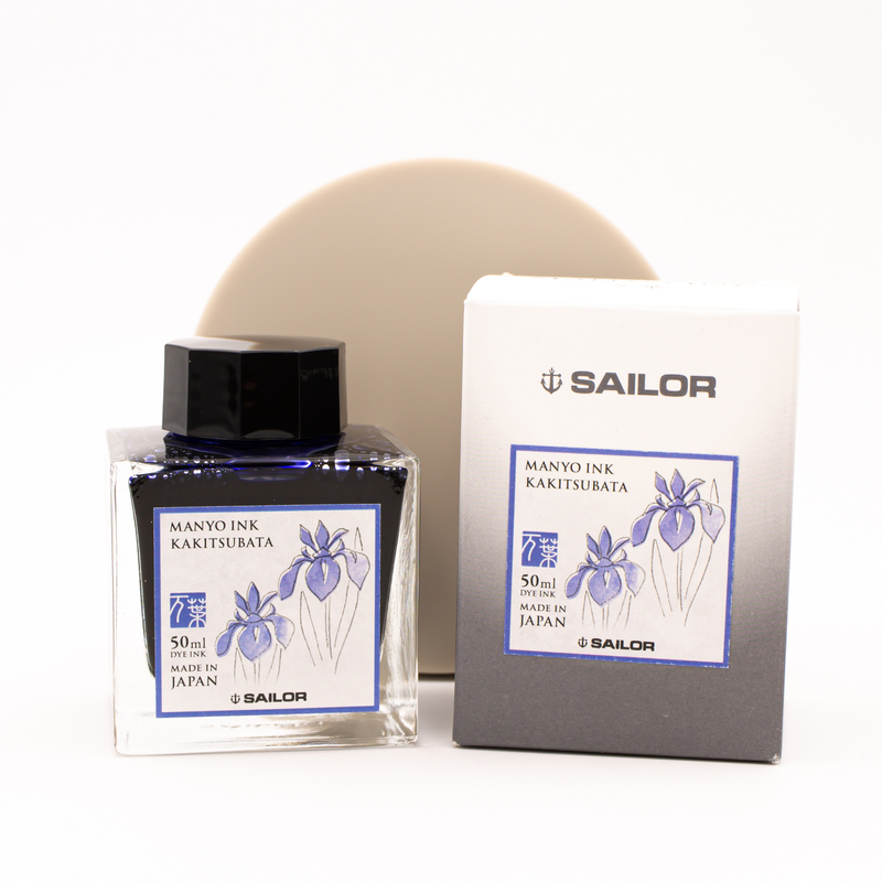 Sailor Manyo Kakitsubata Ink Bottle 50 ml