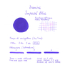 Diamine Imperial Blue Ink Bottle 30 ml