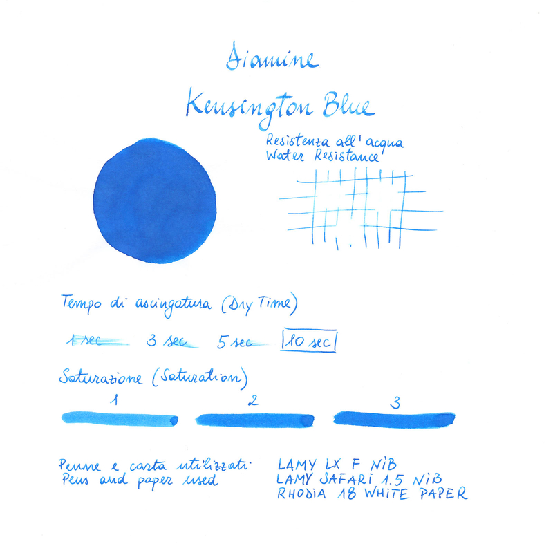 Diamine Kensington Blue Ink Bottle 30 ml