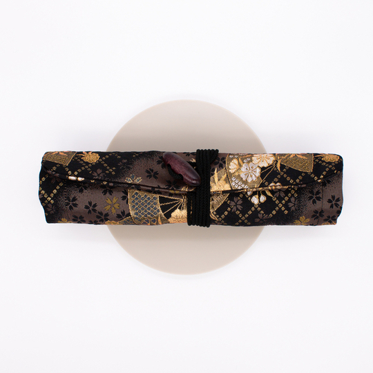 Taccia Kimono Pen Roll Nishijin for 8 Pens Sakura Night