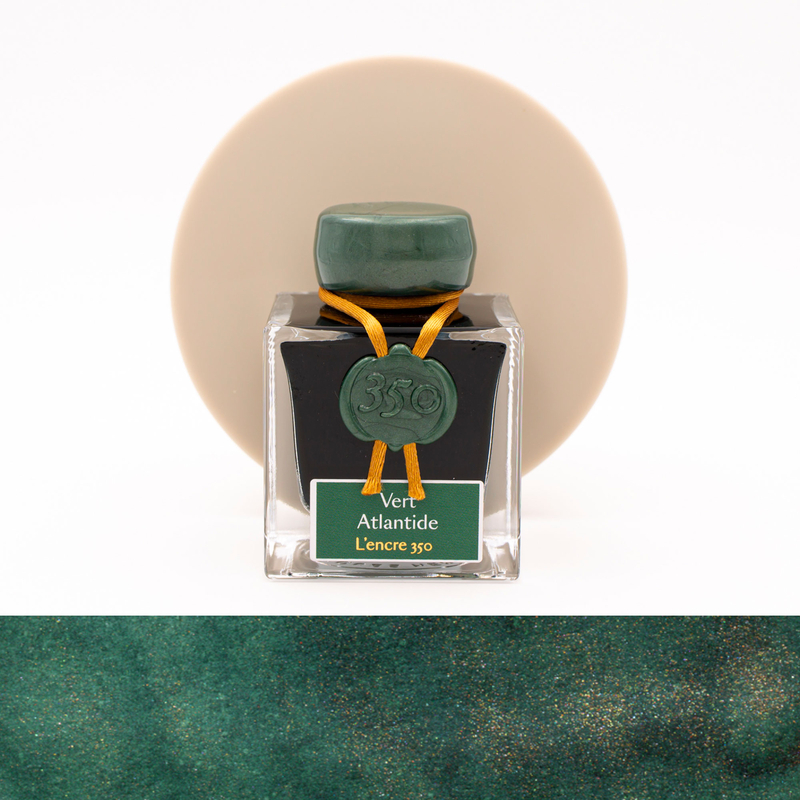 Jacques Herbin Vert Atlantide Ink Bottle 50 ml 350th Anniversary Limited Edition