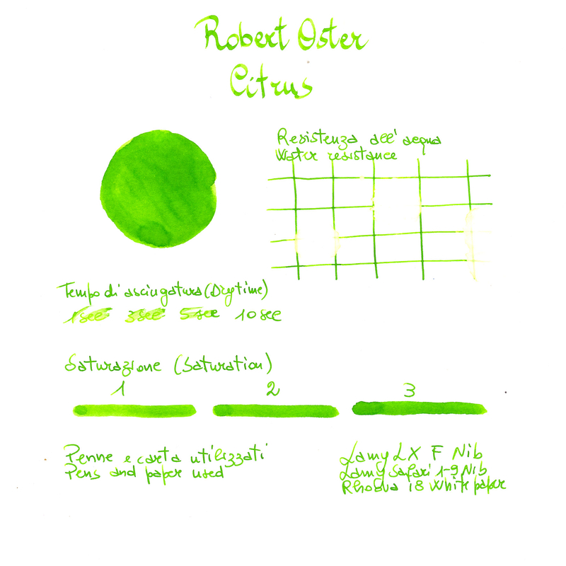 Robert Oster Citrus Inchiostro 50 ml