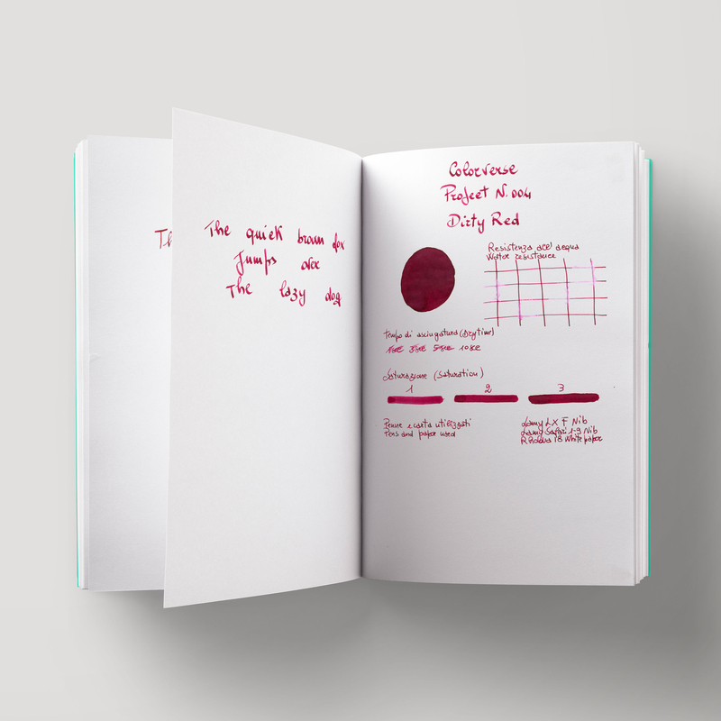 Colorverse Project Ink No. 004 Dirty Red Ink Bottle 65 ml