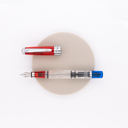 Twsbi Diamond 580 Penna Stilografica Rossa & Blu