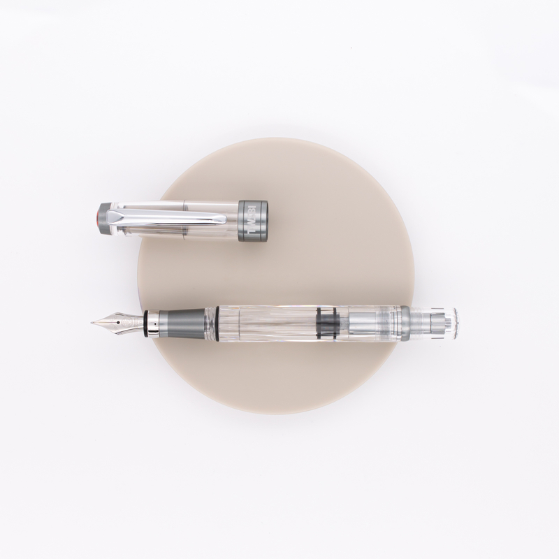 Twsbi Diamond 580ALR Penna Stilografica Nickel Gray