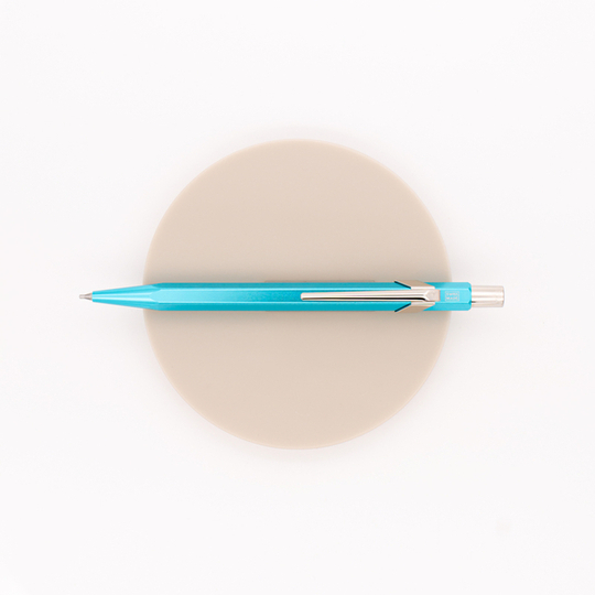Caran d'Ache 844 Mechanical Pencil 0.7 mm Metal-X Turquoise