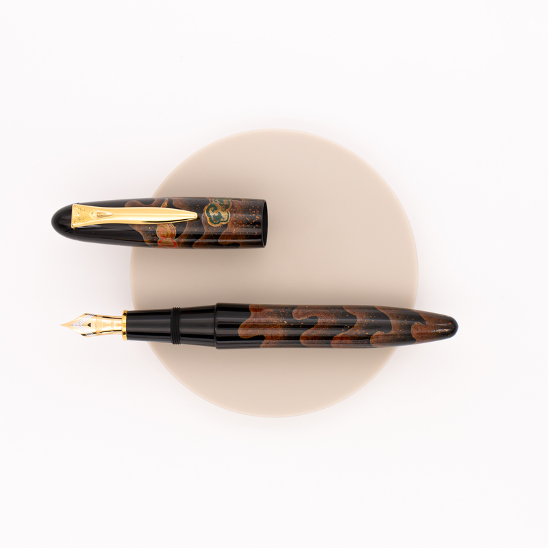 Platinum Izumo Yakumonuri Penna Stilografica Ginsen Yakumo