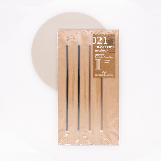 Traveler's Notebook Refill 021 Regular Size Elastici Connettori