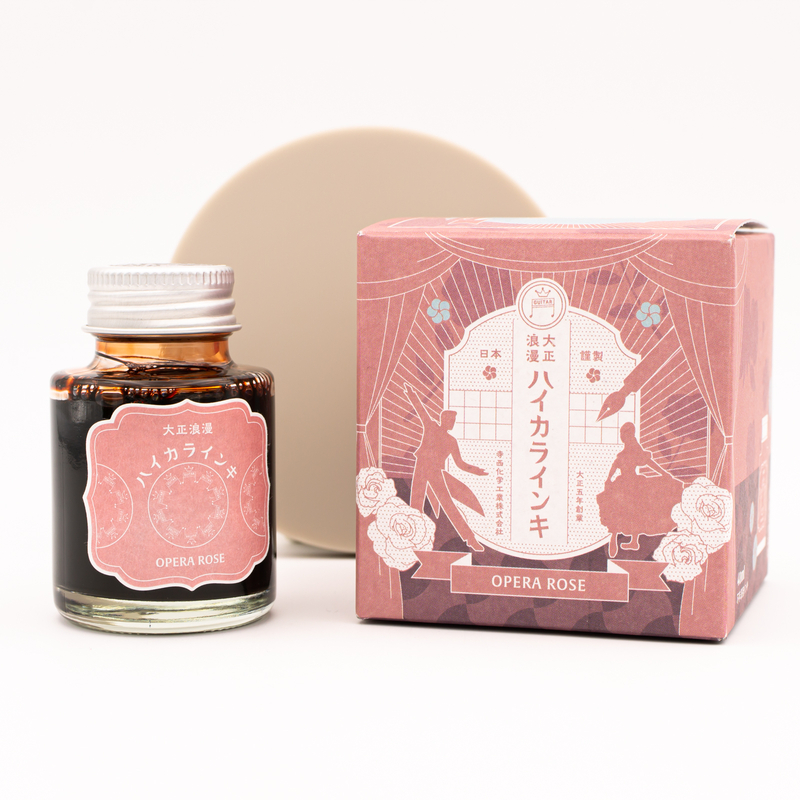 Guitar Taisho Roman Opera Rose Ink Bottle 40 ml