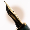 Leonardo Officina Italiana Momento Zero Fountain Pen Jade & Gold 14 KT
