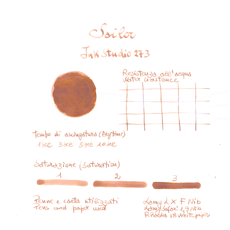 Sailor Ink Studio 273 Inchiostro 20 ml