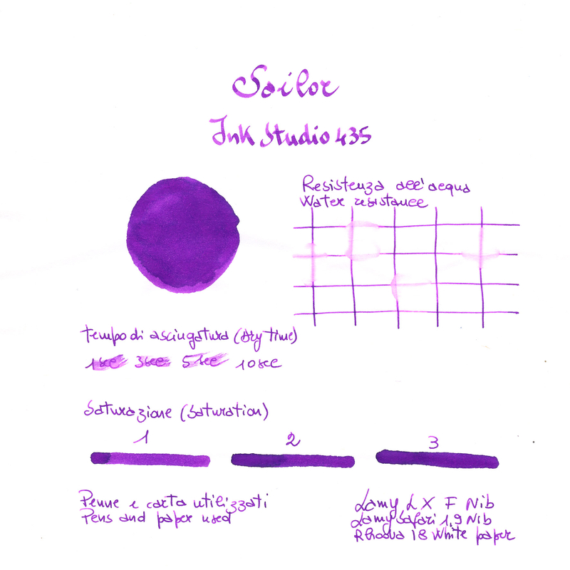 Sailor Ink Studio 435 Inchiostro 20 ml