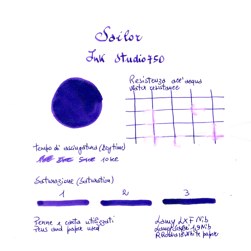 Sailor Ink Studio 750 Ink Bottle 20 ml