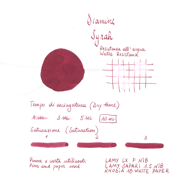 Diamine Syrah Ink Bottle 30 ml