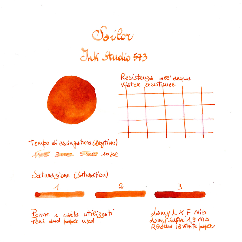 Sailor Ink Studio 573 Inchiostro 20 ml