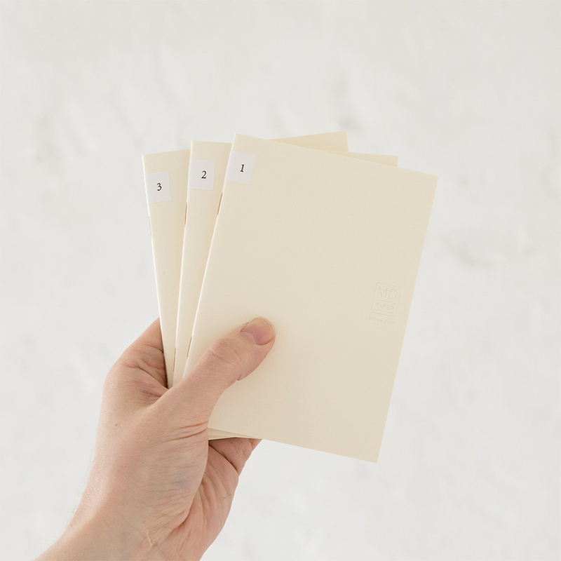 Md Paper Notebook Light A6 Quadretti Set 3 Quaderni