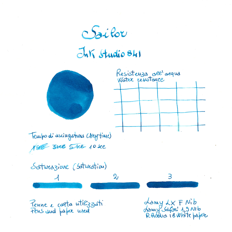 Sailor Ink Studio 841 Inchiostro 20 ml