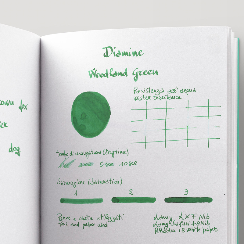 Diamine Woodland Green Ink Bottle 30 ml