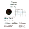 Diamine Inkvent Black Ivy Ink Bottle 50 ml Red Edition Sheen