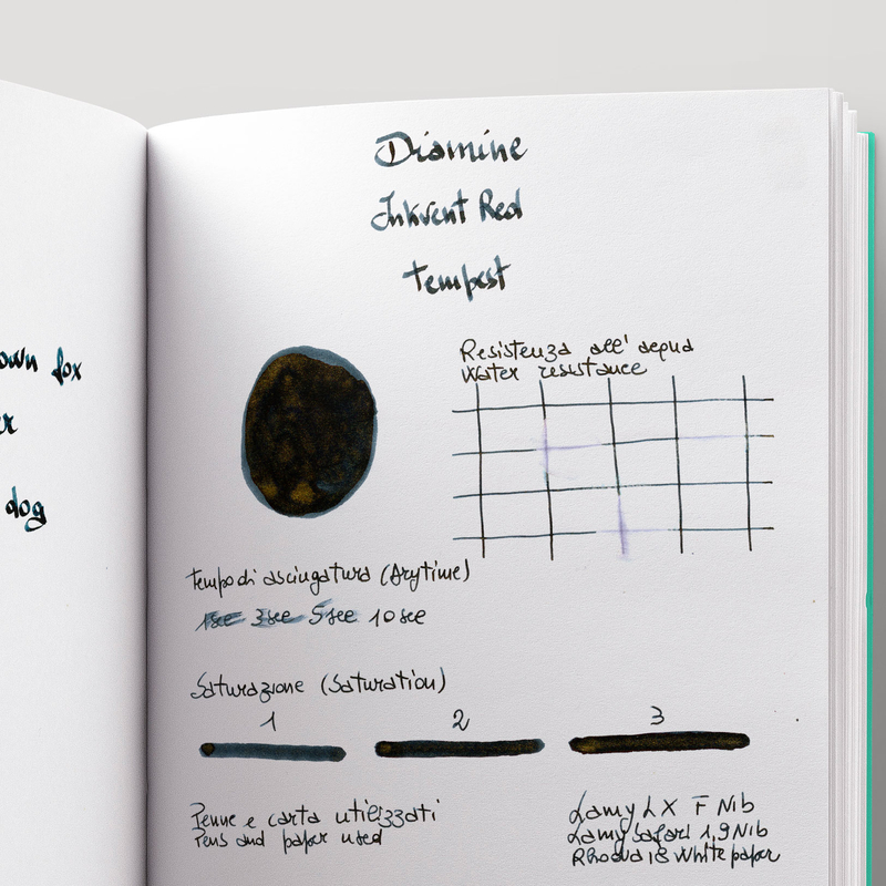 Diamine Inkvent Tempest Ink Bottle 50 ml Red Edition Shimmer
