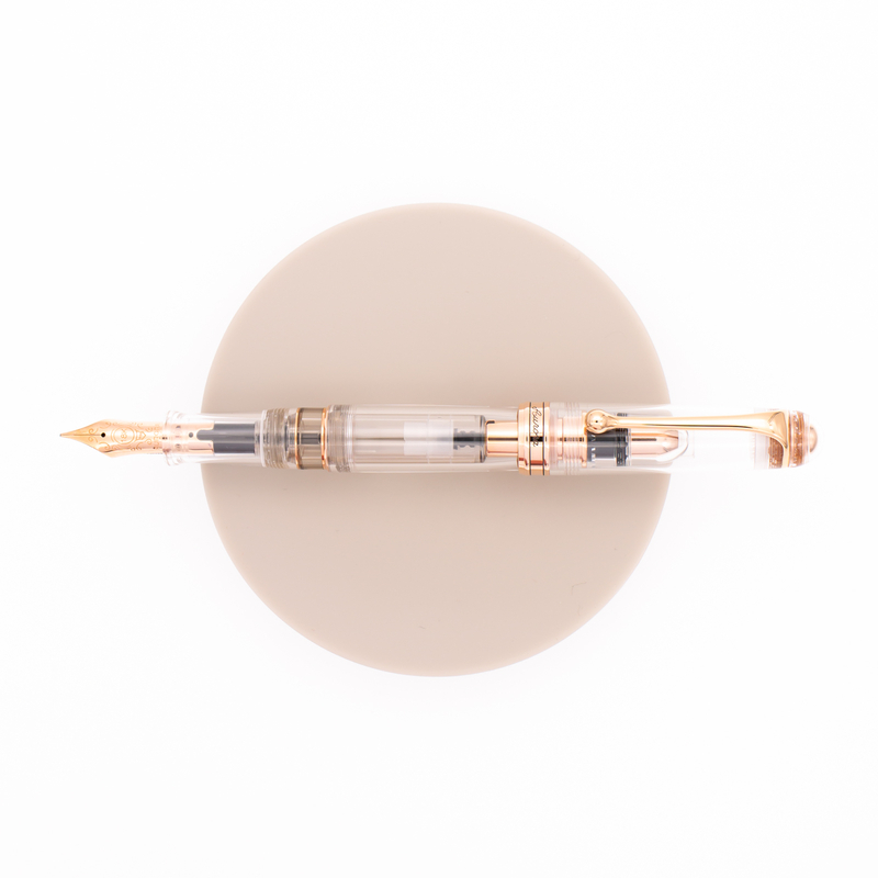 Aurora 88 Penna Stilografica Rose Gold Demonstrator Edizione Limitata