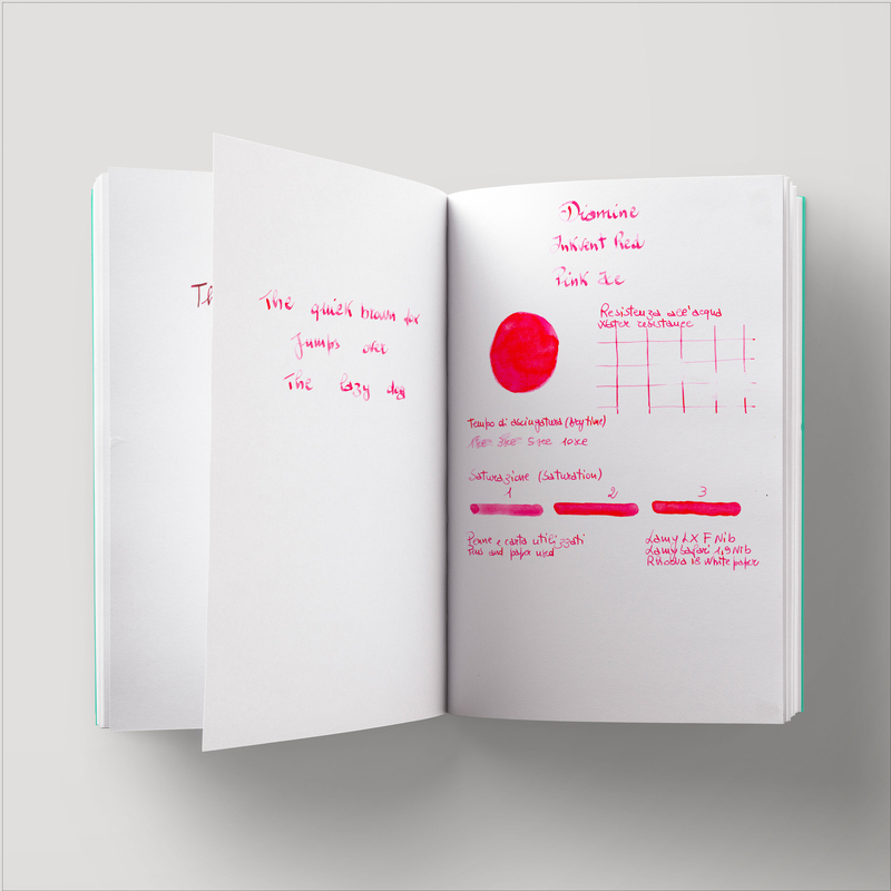 Diamine Inkvent Pink Ice Inchiostro 50 ml Red Edition Shimmer