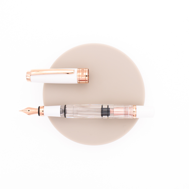 Twsbi Diamond 580 Fountain Pen White Rose Gold II