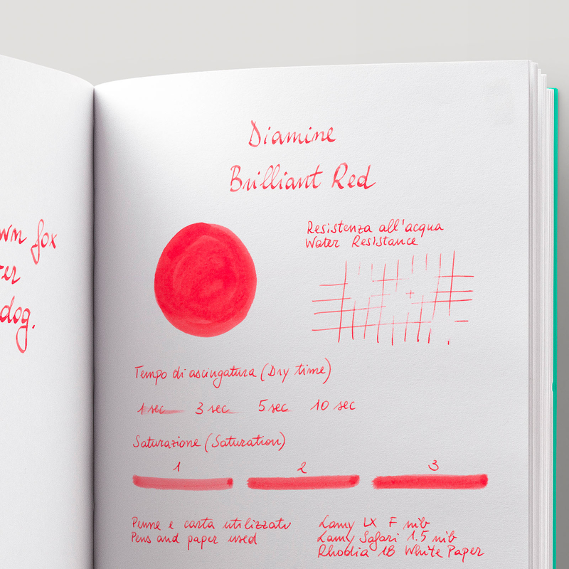 Diamine Brilliant Red Ink Bottle 80 ml