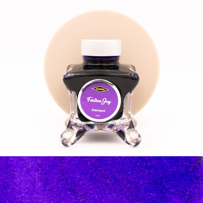 Diamine Inkvent Festive Joy Ink Bottle 50 ml Red Edition
