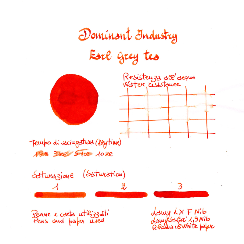 Dominant Industry Standard Earl Grey Tea Inchiostro 25 ml