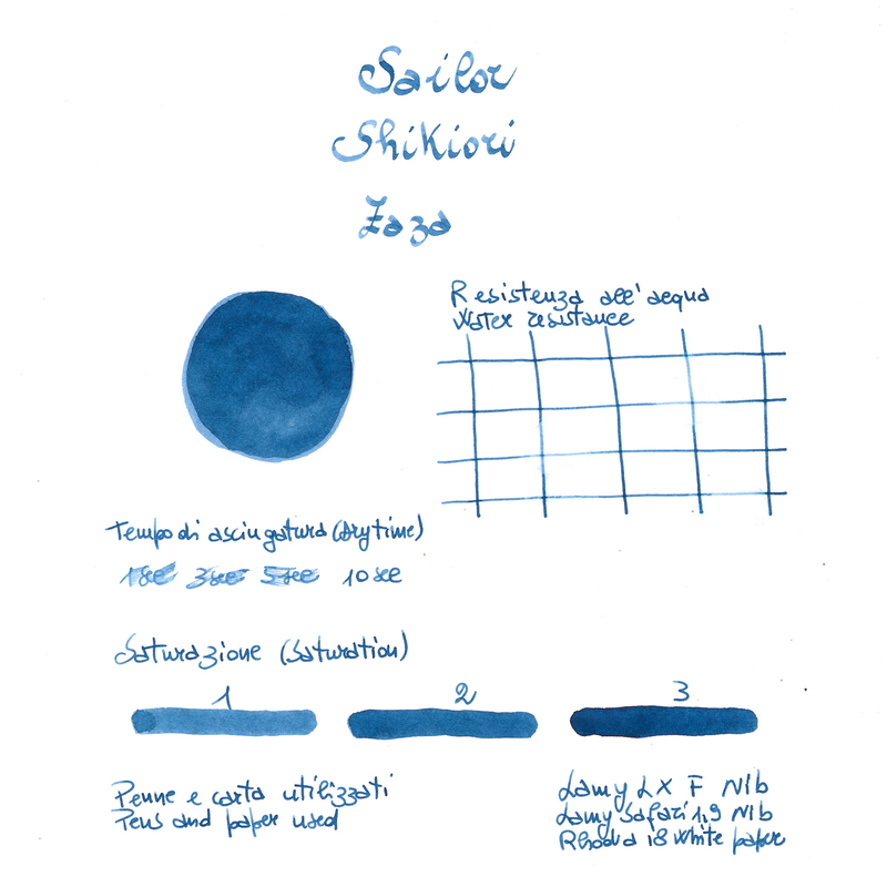 Sailor Shikiori Zaza Inchiostro 20 ml